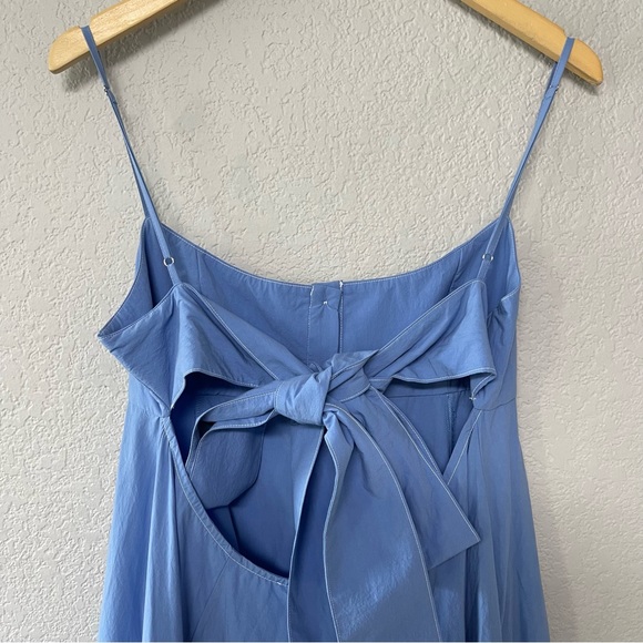 Ciao Lucia Marine Poplin Deia Dress in Blue Size M - Picture 7 of 9